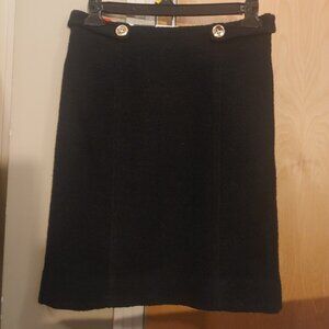 An Original Milly Of New York Made In USA Italian Fabric Wool Blend Skirt
